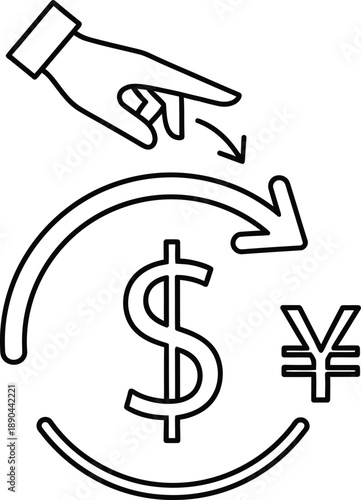 Currency exchange transaction