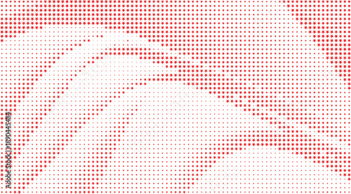 Red star halftone abstract background dots, Red star dot halftone backdrop