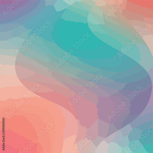 Colorful Abstract Fluid Shape Overlay
