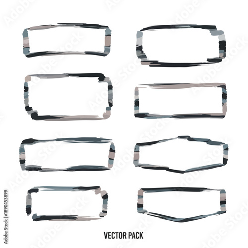 Hand Painted Frame Borders Collection