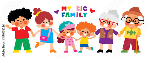 Cartoon Characters Of A Family