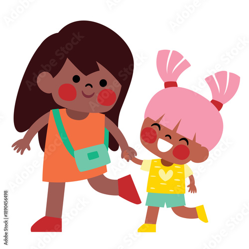 Cartoon Drawing For Mother's Day