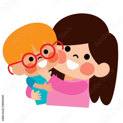 Cartoon Drawing For Mother's Day