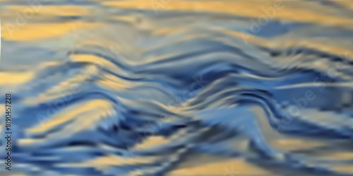 Wet cordage. Artistic digital painting element. 2d illustration.