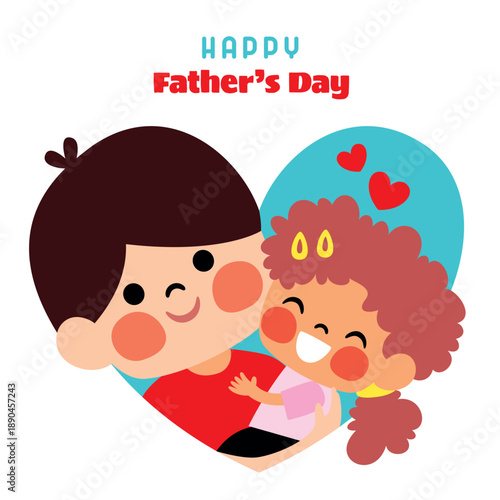 Cartoon Drawing For Father's Day