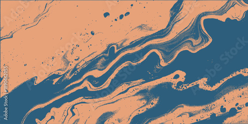 Letterpress ink textures. Set of 3 Rough, eroded lino print textures taken from high resolution scans