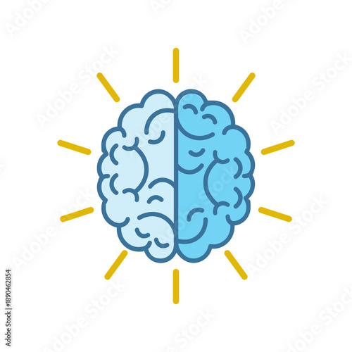 Happy brain logo