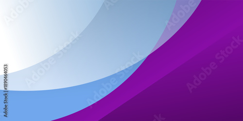 Abstract background overlapping curved lines with purple, blue, and white color combination. vector design