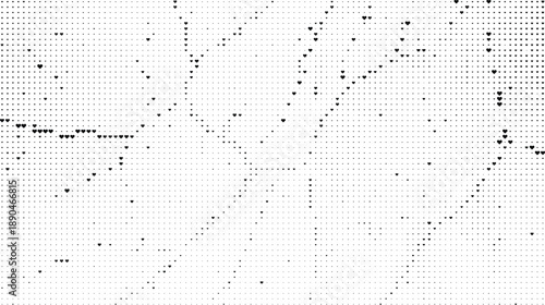 Scattered black hearts and dots pattern abstract, Random love heart dot pattern background