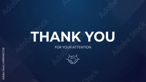 Thank You Presentation Slide for Business Meetings & Conference Images HD 4K