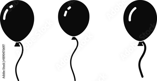 Black Silhouette of Two Adirondack Chairs Set, Wooden Outdoor Garden Furniture Vector Illustration, Summer Vacation and Relaxation Patio Design Elements,