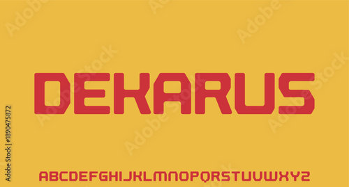 unique font vintage retro bold typeset classic