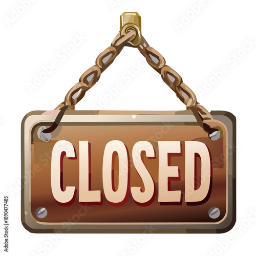 ‘Closed’ sign 