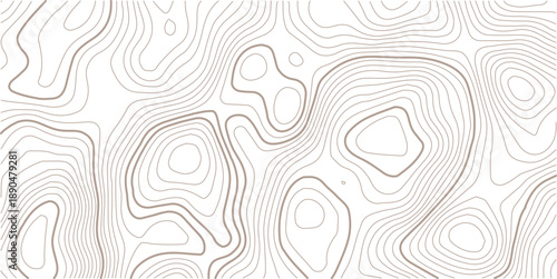 Topographic gold luxury map background. Geographic abstract pattern.. Modern design with White background with topographic wavy pattern design.paper texture Imitation of a geographical map shades.
