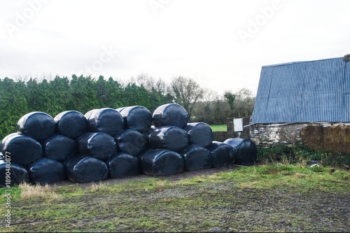 bales of hay