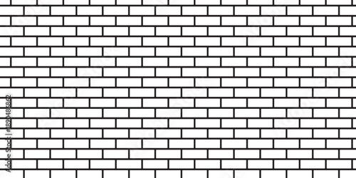 white brick vector illustration texture of the wall with masonry Bricks laid in rows background. architecture construction stone block brick wallpaper.