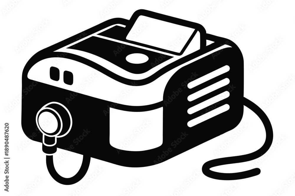 custom made wallpaper toronto digitalcpap machine silhouette line art vector illustration