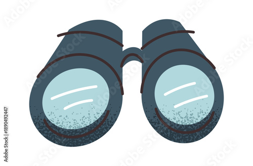 Binocular for outdoor exploration sticker