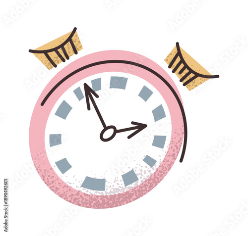 Stopwatch fast delivery sticker design