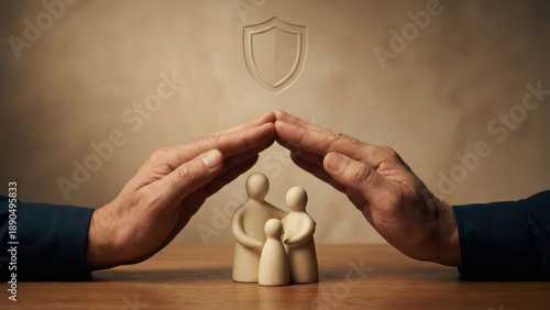 Protecting your family understanding term life insurance for lasting security home setting visual content