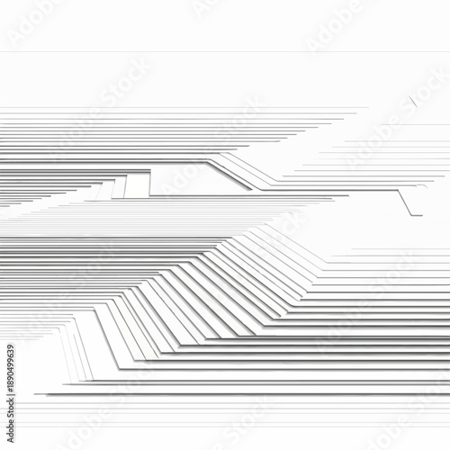 Abstract Circuit Lines and Geometric Pathways