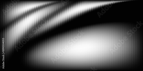 Fotografia Abstract monochrome flowing light wave background with soft texture
