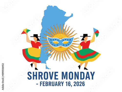 Vibrant dancers celebrate Shrove Monday with colorful costumes and joyful masks