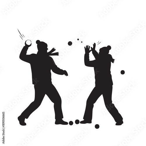 a_silhouette_of_two_men_playing_a_game_of_cricket_traced