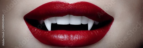vampire lips, poster, design