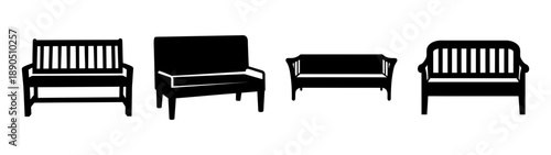 Modern outdoor patio furniture set