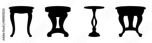 Collection of classic side tables