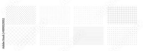 Vector diary sheet and page template. Printable journal or planner. Clean and minimal design for notes. Vector illustration.