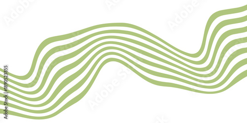 Abstract vector wavy seamless pattern. Trendy retro psychedelic background in 90s, 00s style. Texture in y2k aesthetic