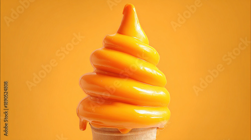 Wallpaper Mural Delicious swirl ice cream on a cone Torontodigital.ca