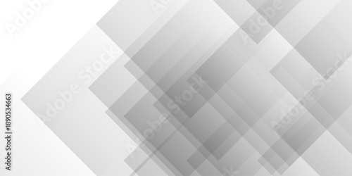 Vector abstract background seamless line. Abstract minimal geometric white and gray light background design. white transparent material in triangle diamond and squares shapes in random geometric.