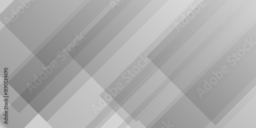 Vector abstract background seamless line. Abstract minimal geometric white and gray light background design. white transparent material in triangle diamond and squares shapes in random geometric.