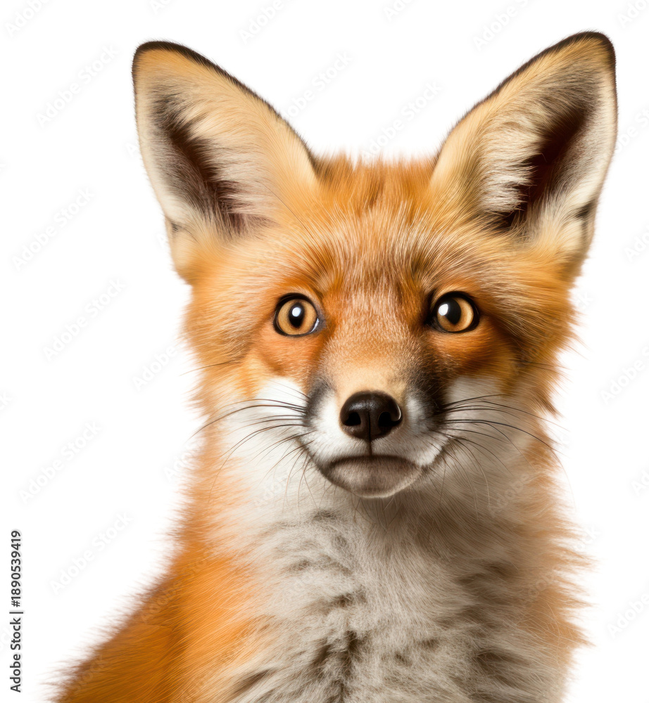 Fototapeta premium PNG Wildlife looking confused wildlife mammal animal.
