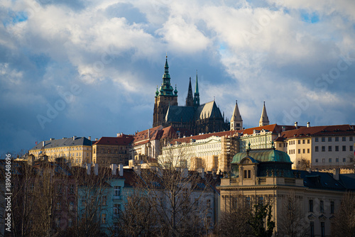 winter nature around Lake Most