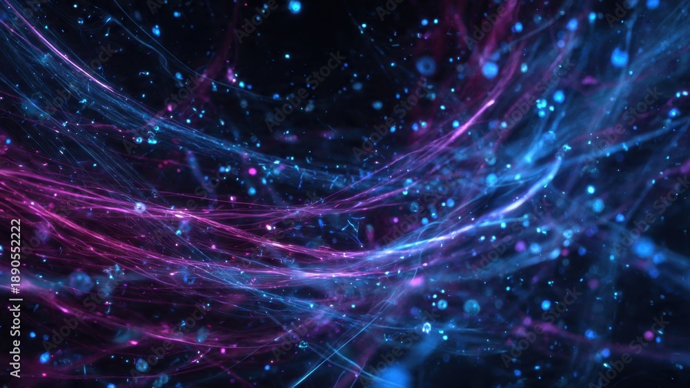 Obraz premium Abstract Futuristic Space Background