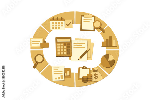 Understanding financial management through tools like calculators, charts, and planners used for budget analysis and report creation in business settings