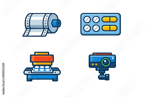 Film and photography tools used for capturing memories and displaying images in a simple setup