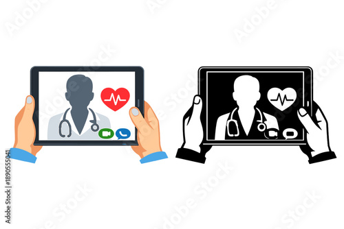 Virtual doctor consultations provide medical advice and support through technology for patients at home or anywhere during any time