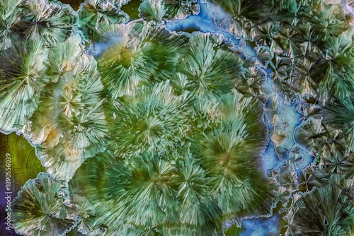 Bild auf Leinwand incredible crystal glaze patterns picture