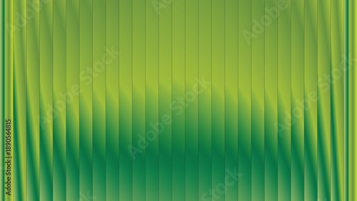 glass effect  Green Gradient Background with Vertical Lines