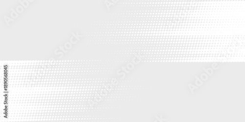 Dot white gray wave light technology texture background.