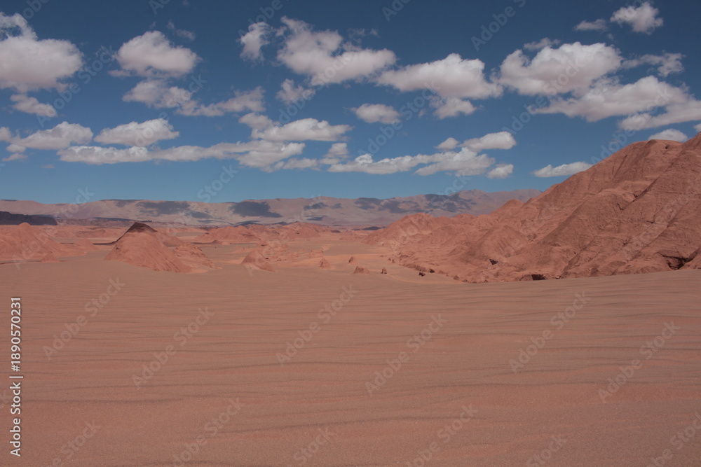 Naklejka premium marvelous Devil's Desert in northwest Argentina