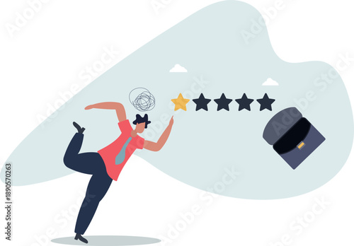 A bad review and a lack of understanding of why it happens. The concept of failure and feedback.