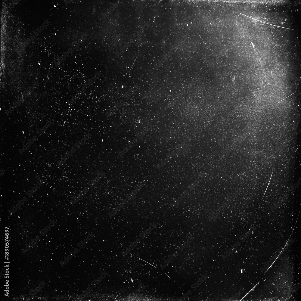 Fototapeta premium grunge overlay effect with scratch and dust on black