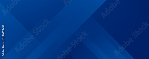 Abstract blue background with glowing geometric lines. Modern blue gradient square shape design. Futuristic technology concept.