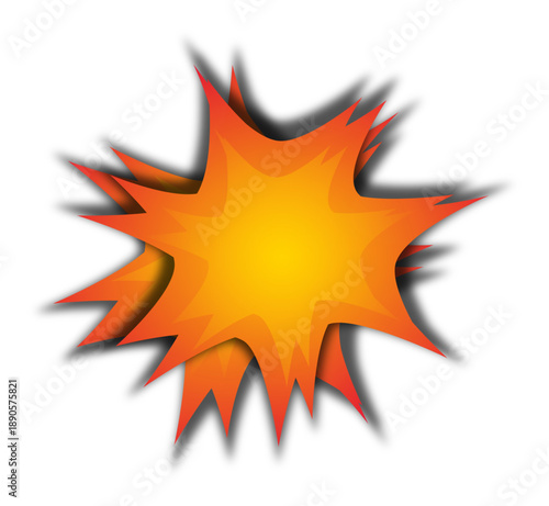 comic blast bomb bang boom burst explosion